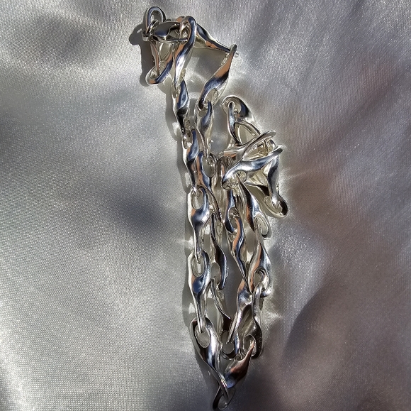 Thick Heavy Specialty Link Sterling Chain - Picture 3 of 8